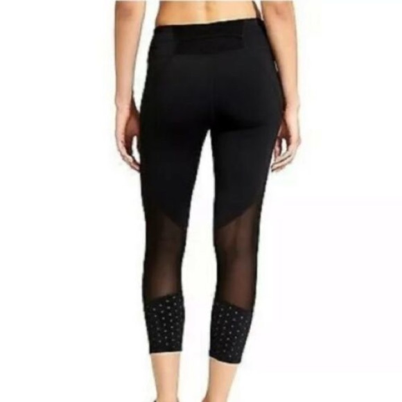 Athleta Laser Mesh Cropped Leggings - Picture 2 of 14